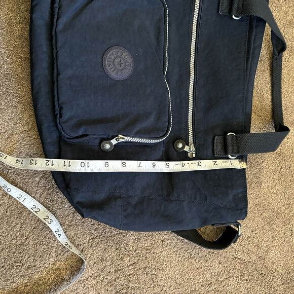 KIPLING Crossbody Tote Bag Medium Blue Travel Maxwell Tote - Picture 8 of 8